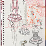 Silly Solkatt Seaside Blush Floral Mini Dress