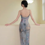Get trendy with Butterfly waltz whisper floral midi dress - Dress available at Peiliee Shop. Grab yours for $38 today!