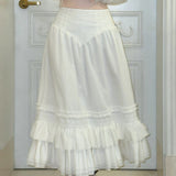 KittenClaw Dream Nocturne Lyocell and Linen Blend Moonlight Skirt