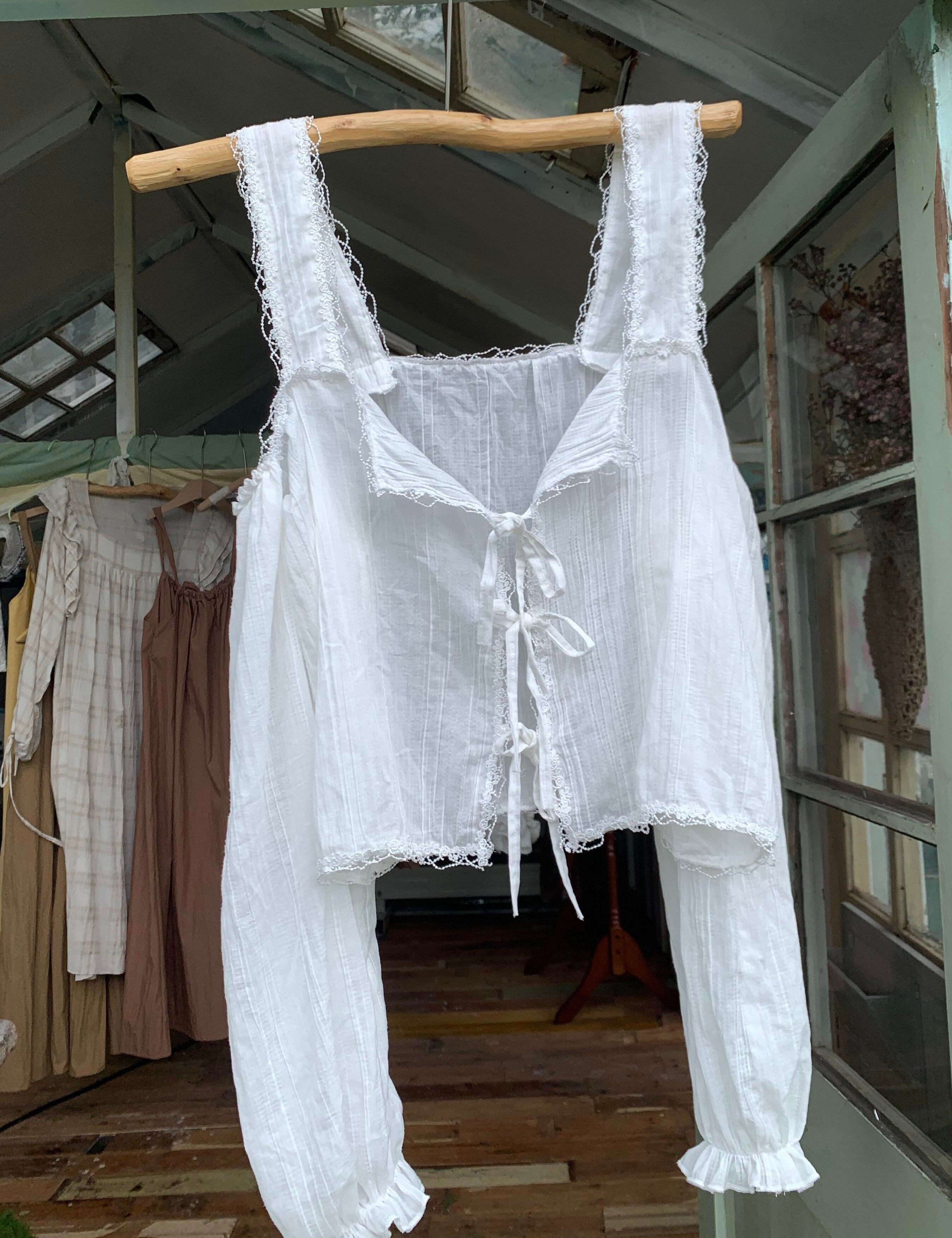 Get trendy with [Tailor Made] Angel Aroma Handmade Crop Top Off-shoulder Shirt -  available at Peiliee Shop. Grab yours for $69 today!