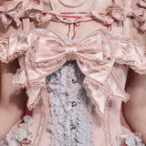 Blood Supply Pink Baroque Cake and Ribbon Corset