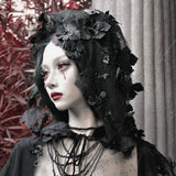 Blood Supply Christmas At Vampire Castle Midnight Thorn Veil Cape