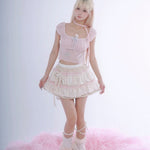 Get trendy with I love being me - Rose Island Crop Top -  available at Peiliee Shop. Grab yours for $26 today!
