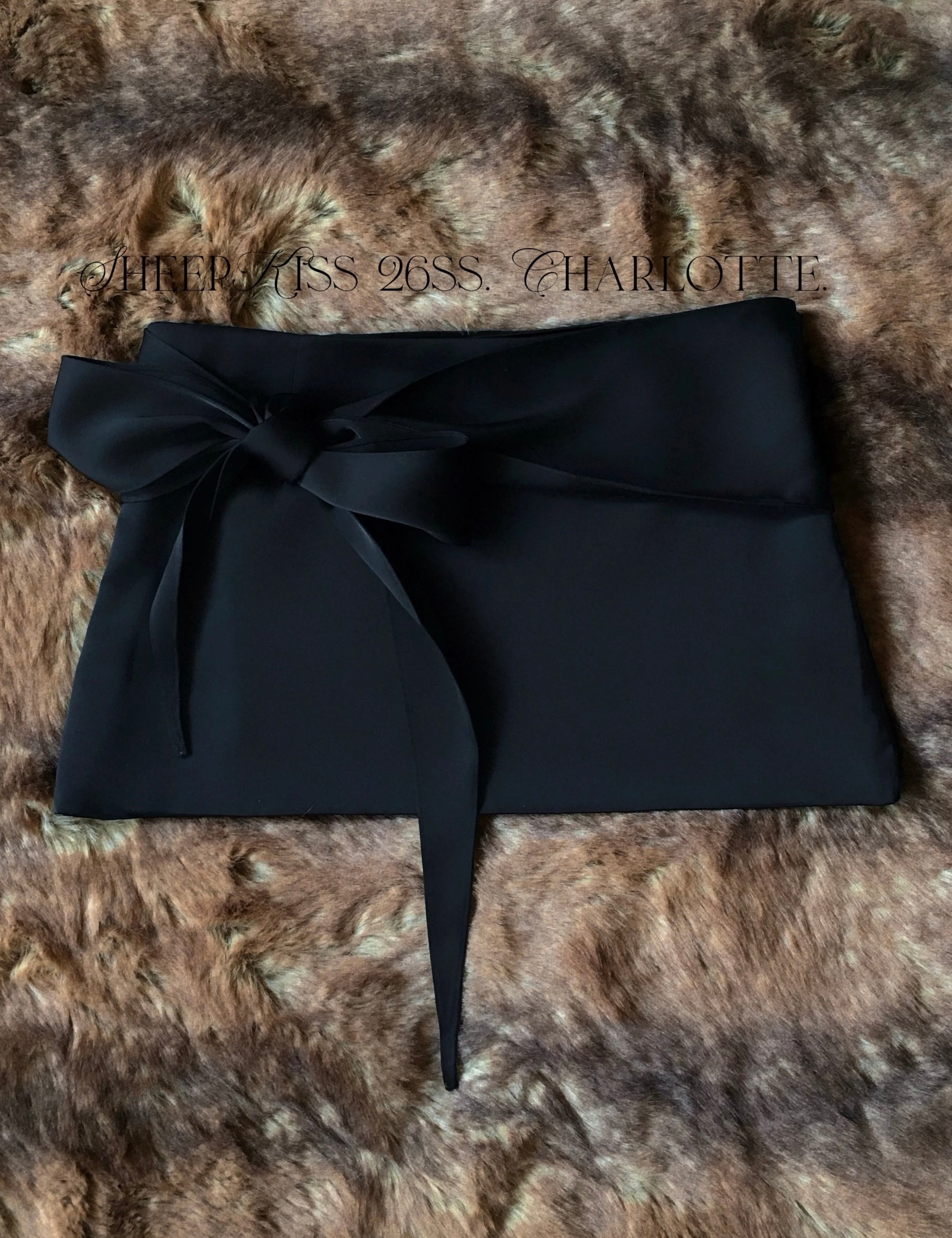 Sheepkiss Charlotte Satin A-Line Skirt