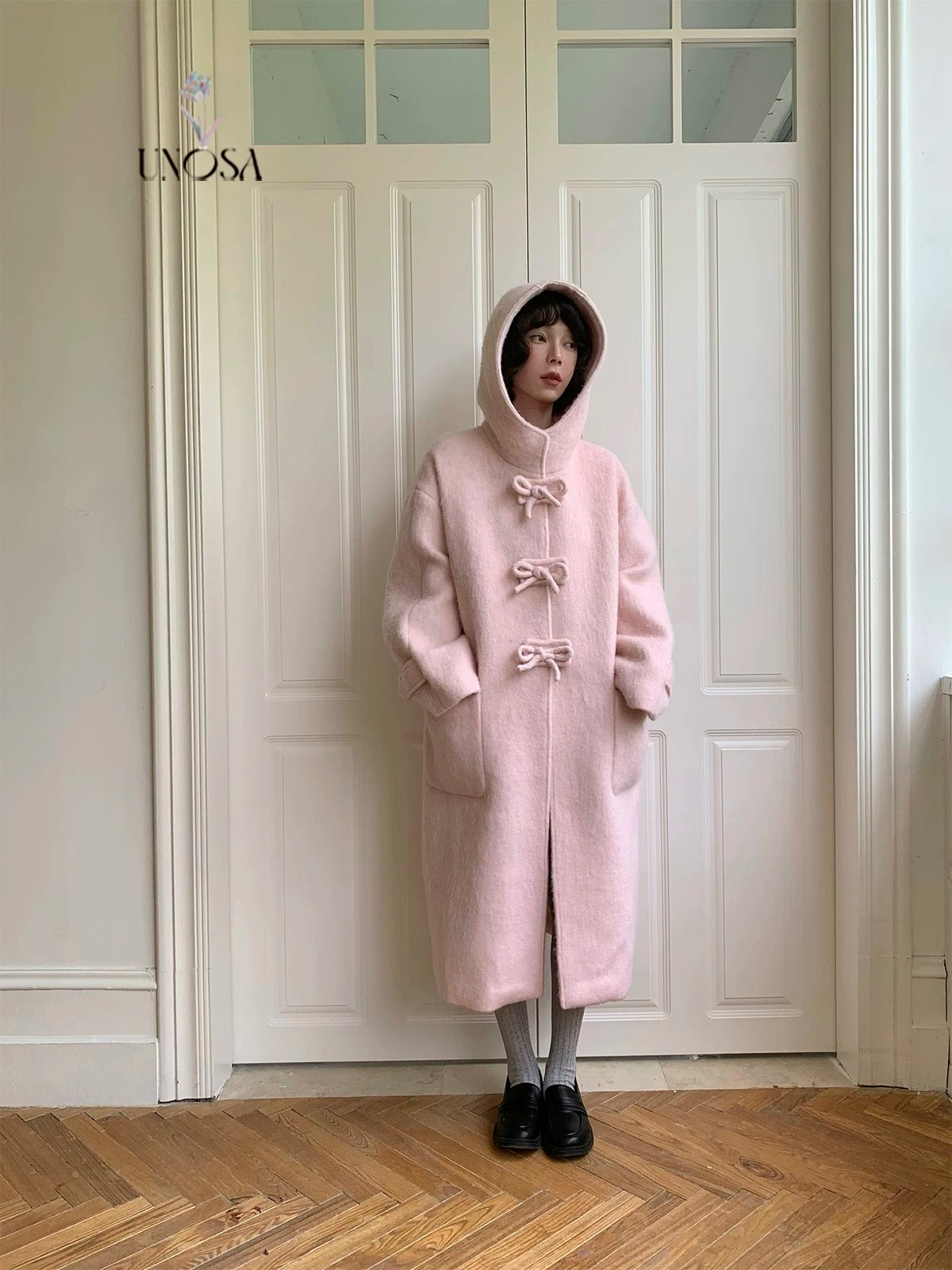 Get trendy with [UNOSA] In The Mood For Love Wool Coat Christmas - Coats & Jackets available at Peiliee Shop. Grab yours for $169 today!