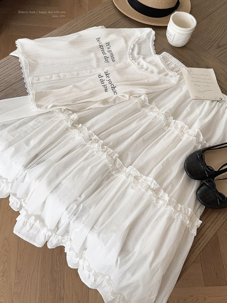 Get trendy with Angel voice midi skirt -  available at Peiliee Shop. Grab yours for $18 today!