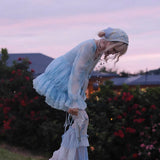 Rose Island Letter from the Moon Long sleeves Jellyfish Dress