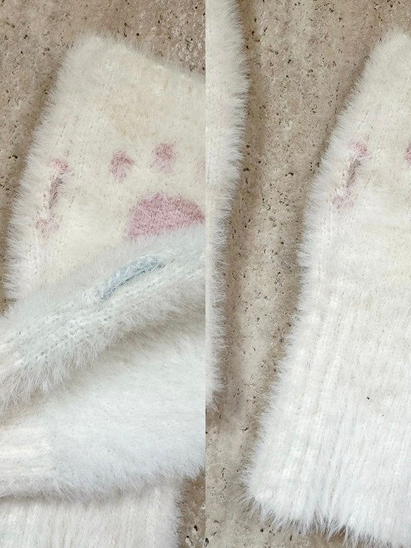 Get trendy with [Faux Fur] 5 Colors Sweet Kitty Paws-Pattern Gloves - Accessories available at Peiliee Shop. Grab yours for $9.90 today!