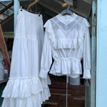 Get trendy with [Tailor Made] In My Fairy Dream Handmade Cotton Dress Set -  available at Peiliee Shop. Grab yours for $88 today!