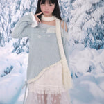 Get trendy with [Rose Island]Snowy Feather Tassel Faux Fur Scarf - Coats & Jackets available at Peiliee Shop. Grab yours for $19.90 today!