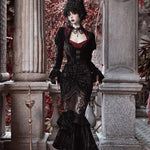 Get trendy with [Blood Supply] Gothic Mermaid Skirt - Clothing available at Peiliee Shop. Grab yours for $48 today!