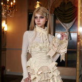 Blood Supply Winter Gala Knit Padded Corset Top