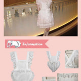 August Unicorn Handmade Dolly Heart Cotton Apron