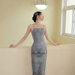 Get trendy with Butterfly waltz whisper floral midi dress - Dress available at Peiliee Shop. Grab yours for $38 today!