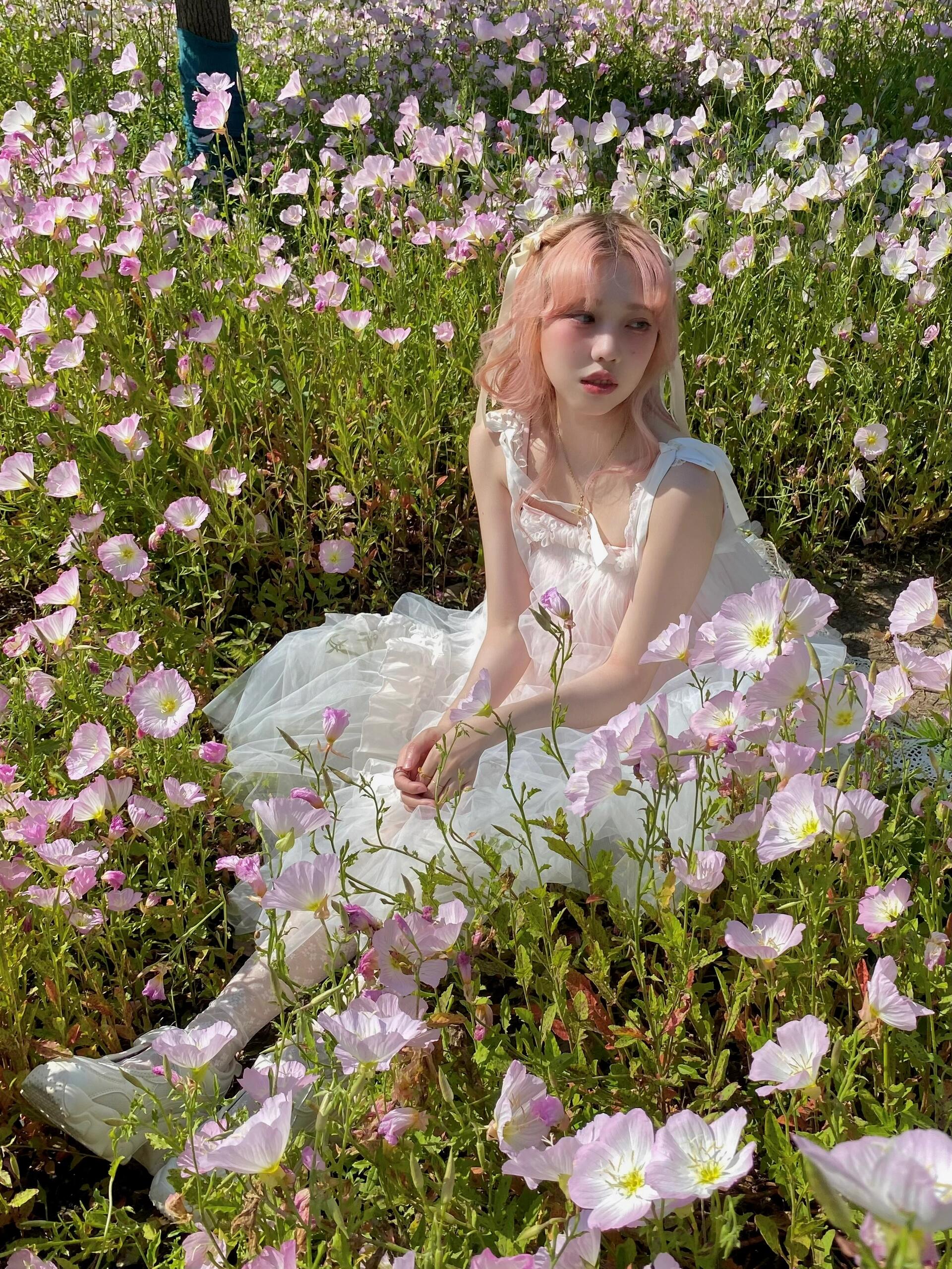 Get trendy with [August Unicorn] Angelic Mist Handmade Outer Dress - Dresses available at Peiliee Shop. Grab yours for $116 today!