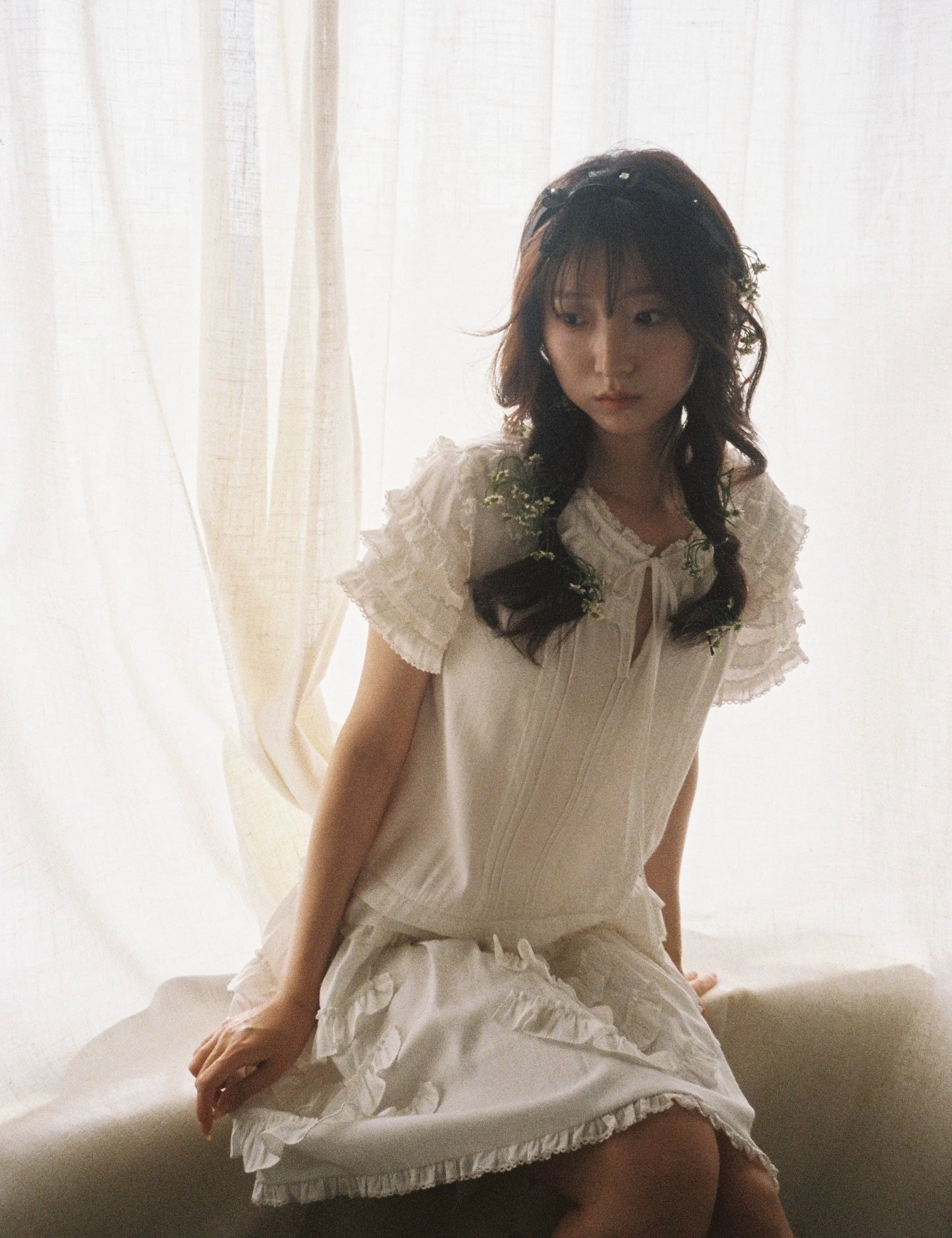 Pacific Position The Wild Swan Mini Dress