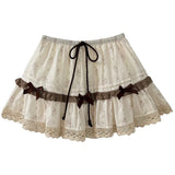 Rose Island Forest Tea Party Floral Mini Skirt with Bloomers