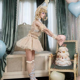 Blood Supply Happy Birthday Mousse Date Ballerina Skirt