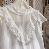 Sublunary Brumaire Cotton Dress Gown