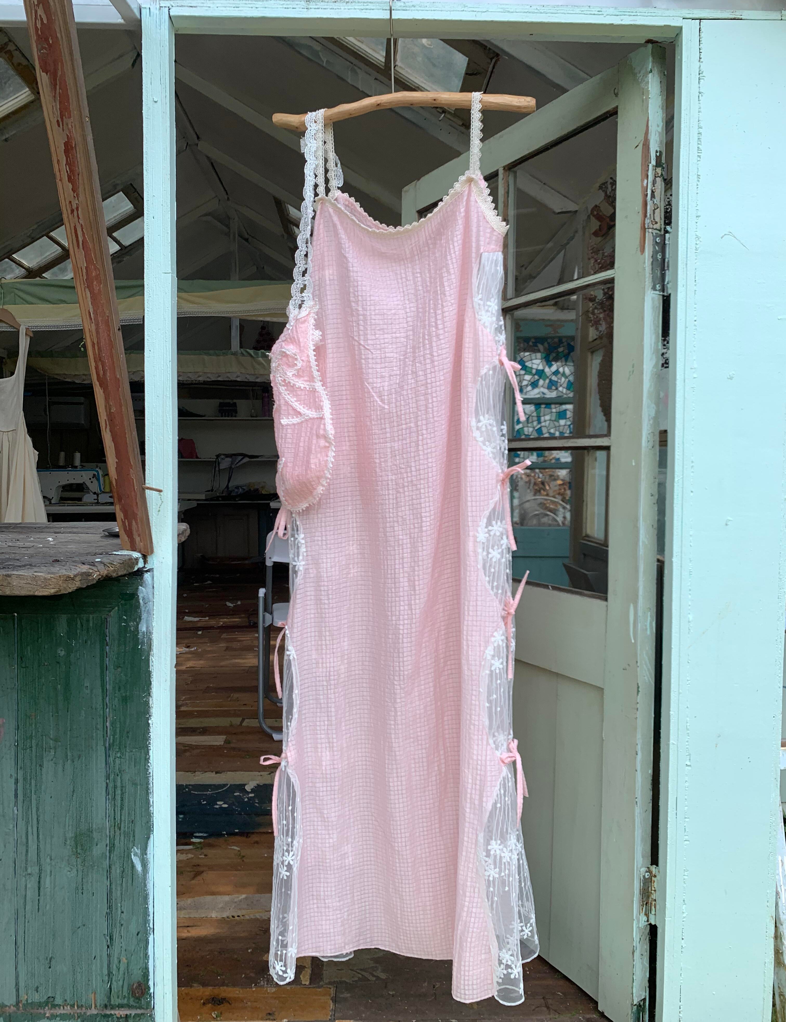 Get trendy with [Tailor Made] Sakura Cottage Handmade Cotton Dress -  available at Peiliee Shop. Grab yours for $39 today!