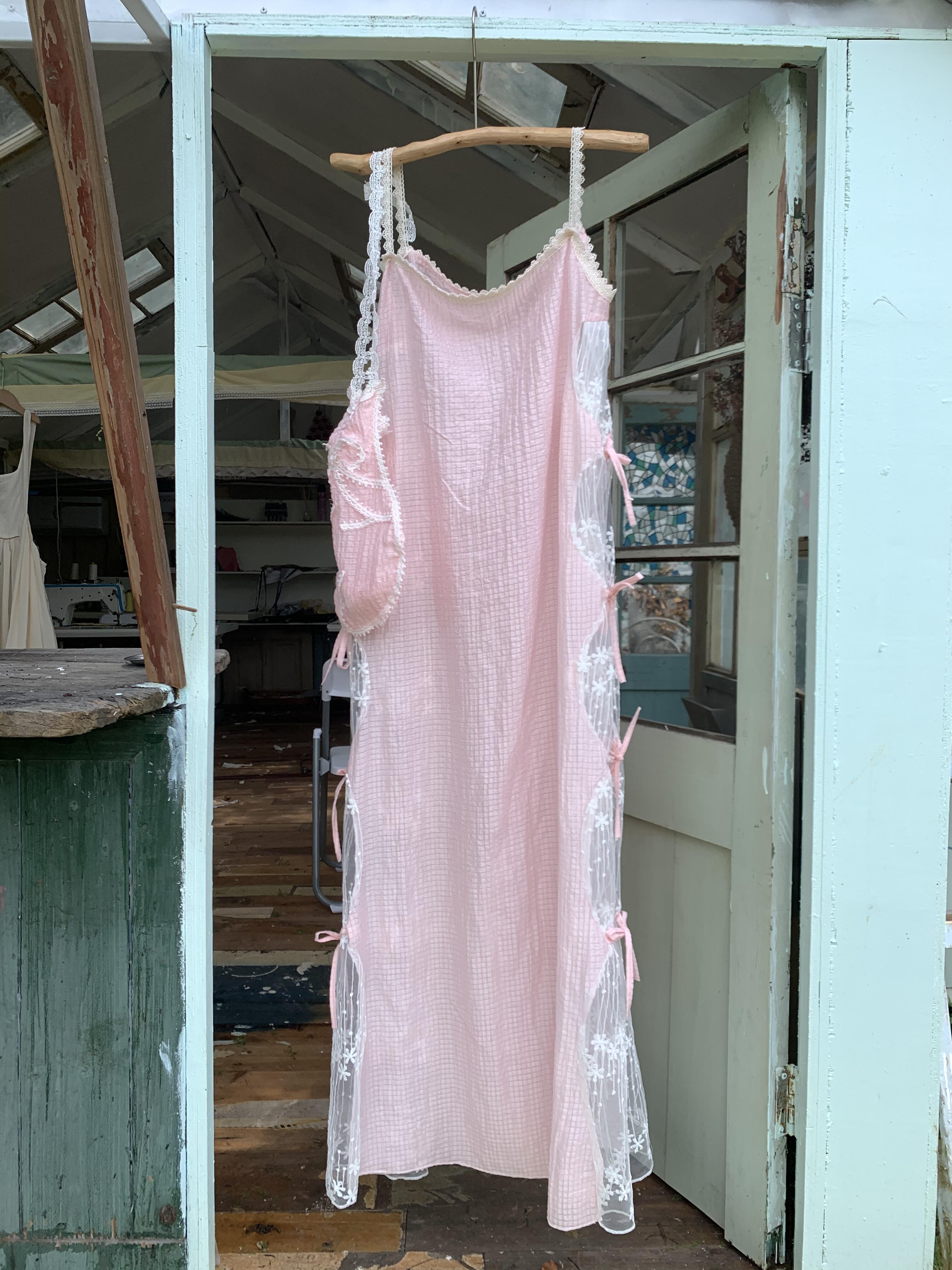 Get trendy with [Tailor Made] Sakura Cottage Handmade Cotton Dress -  available at Peiliee Shop. Grab yours for $39 today!