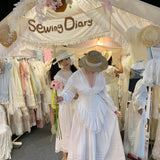 Sewing Diary Handmade Angelic Cotton Apron