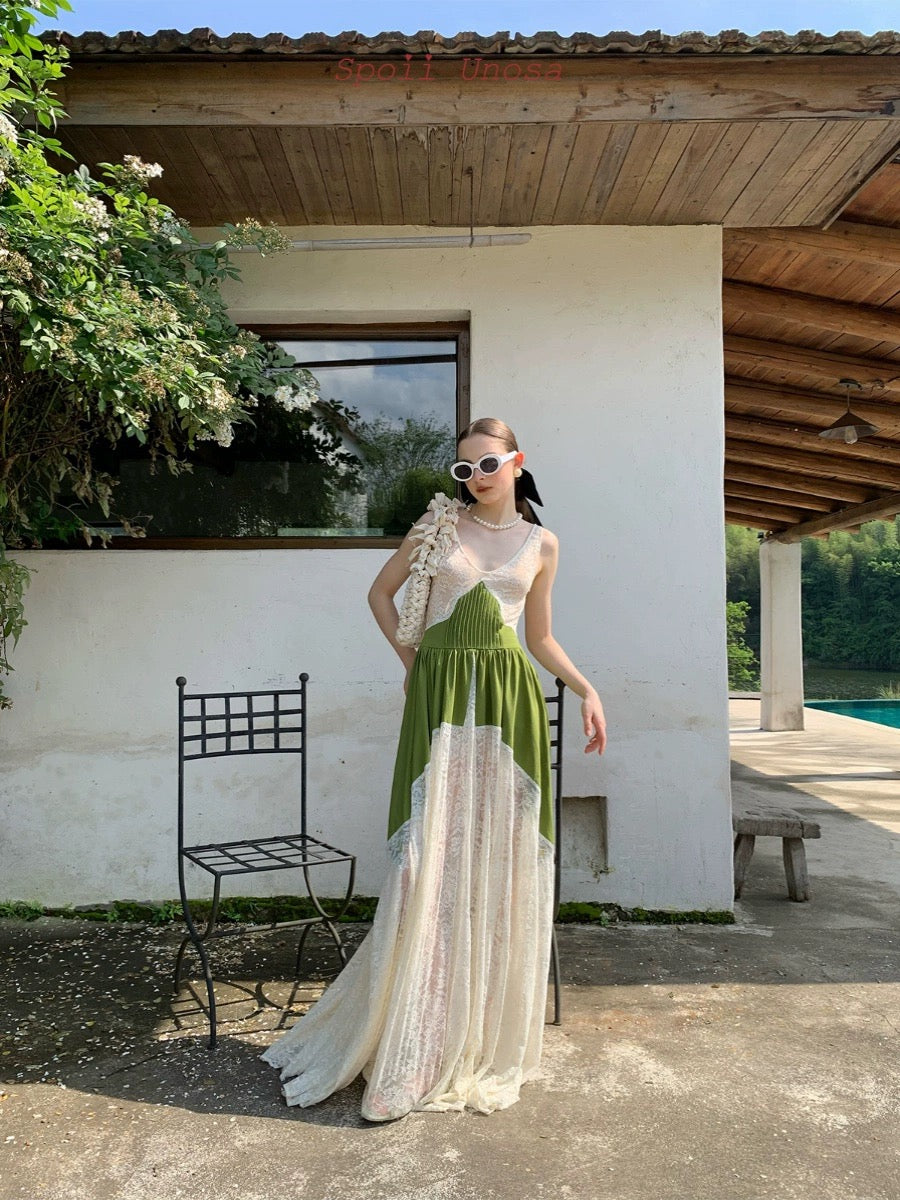 Get trendy with [SPOII UNOSA] Cottage Fairy Tale Lace Dress Holiday Dress Gown -  available at Peiliee Shop. Grab yours for $86 today!