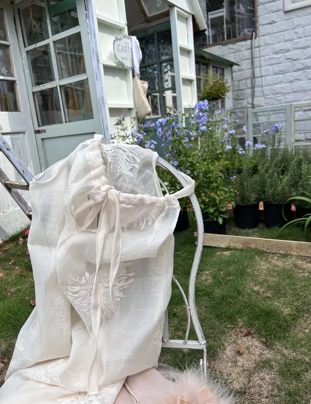Get trendy with [Tailor Made] Cottage Dreams Handmade Cotton Dress -  available at Peiliee Shop. Grab yours for $89 today!
