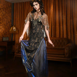 Blood Supply • Blood Supply Golden Hour Baroque Embroidered Cape