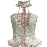 Rose Island Roman Holiday Floral Tank Top