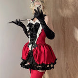 Get trendy with [PeilieeShop x Stasera] Ribbon Poem Handmade Corset Top Christmas -  available at Peiliee Shop. Grab yours for $65 today!