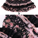 Evil Tooth Rosé Agejo Gal Mini Skirt
