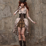 Get trendy with [Blood Supply] Dragon Era steampunk short Cake mini Skirt - Skirt available at Peiliee Shop. Grab yours for $55 today!