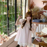 Doll’s Holiday Vintage Babydoll Mini Dress Pink