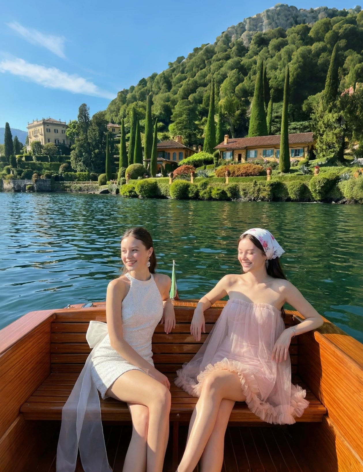 First Date NYC Floral Days Blush Tulle Mini Dress