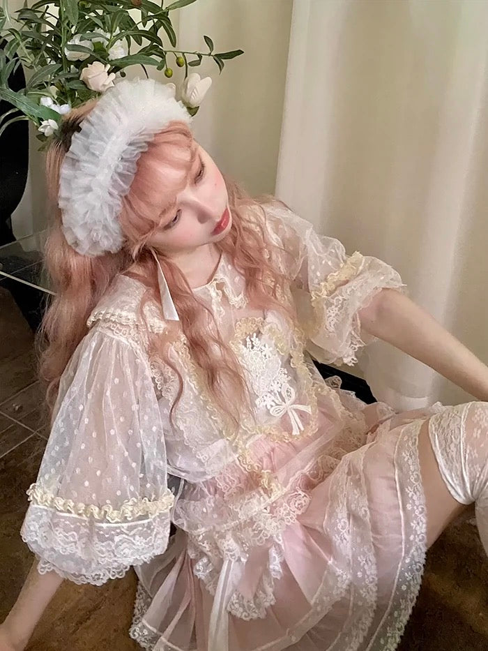 Get trendy with [August Unicorn] The blooming dream crop top and skirt set - Dresses available at Peiliee Shop. Grab yours for $116 today!