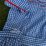 Blue Gingham Vintage 1997 Babydoll Dress