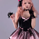 Evil Tooth My Poison DollHeart JSK Mini Dress