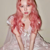 Get trendy with [August Unicorn] Rose romance transparent outer dress - Dresses available at Peiliee Shop. Grab yours for $75 today!