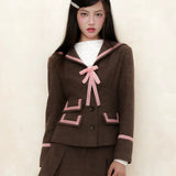 KiraYura • Chocolate Brownie Sailor Set