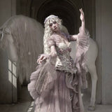 Blood Supply Moonlight Spirit Lace Bell Sleeves Cardigan