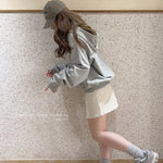 Get trendy with Lina Mini Skirt with sweatshorts inside -  available at Peiliee Shop. Grab yours for $18 today!