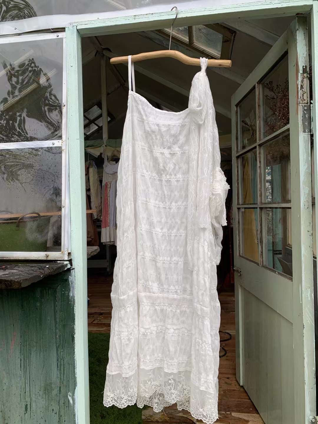 Get trendy with [Tailor Made] Lemonade In Rainy Season Handmade Cotton Dress -  available at Peiliee Shop. Grab yours for $89 today!