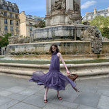 SPOII UNOSA Paris Romance Chiffon Dress