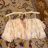 August Unicorn Rococo Lace 2 ways of wearing Cami top or mini skirt