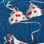 Get trendy with [Yes She Does]  Cherry Bite Bikini Set -  available at Peiliee Shop. Grab yours for $49 today!
