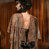 Blood Supply • Blood Supply Golden Hour Baroque Embroidered Cape