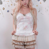 Rose Island Fairy Whisper layered bloomer shorts