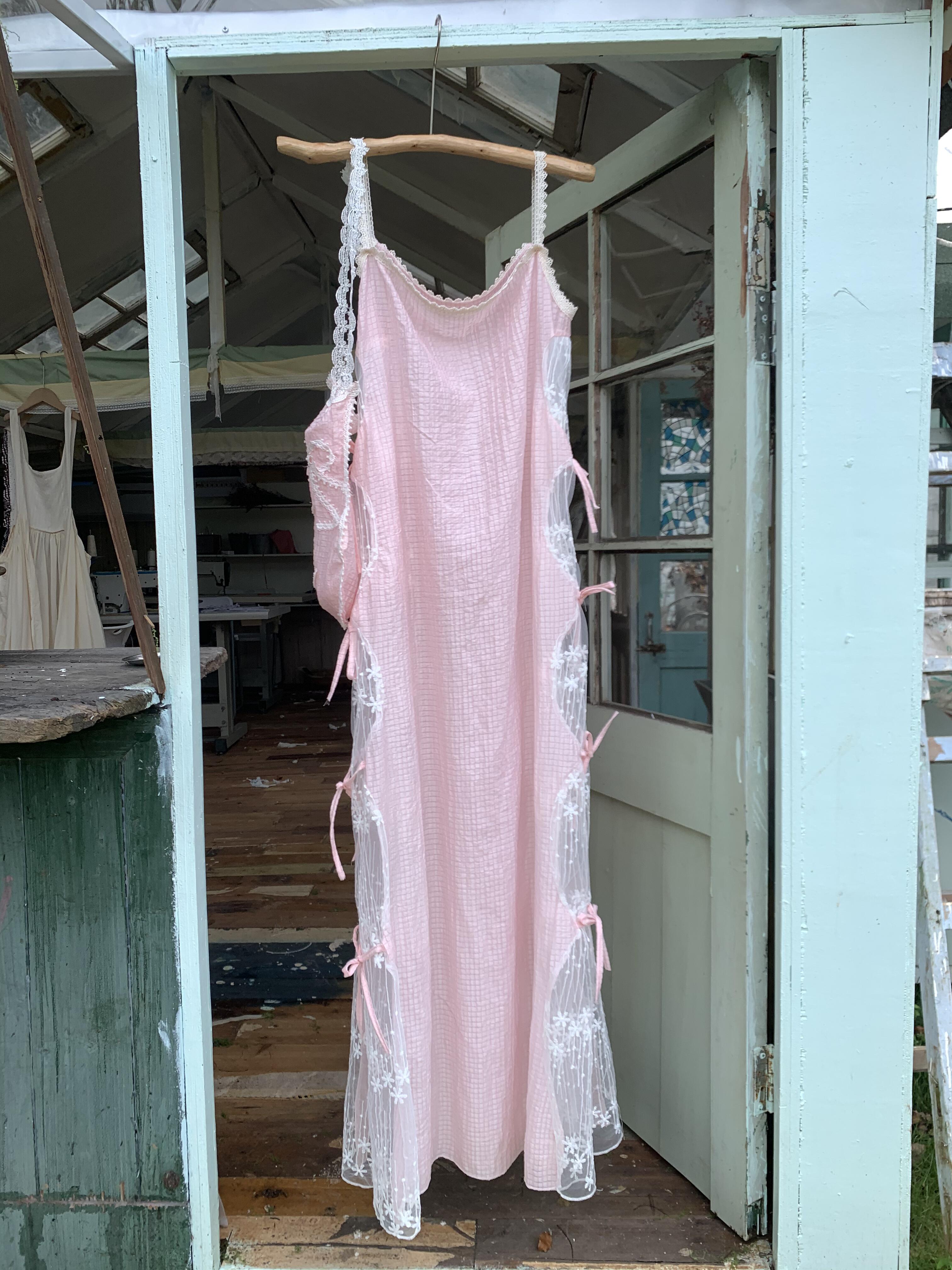 Get trendy with [Tailor Made] Sakura Cottage Handmade Cotton Dress -  available at Peiliee Shop. Grab yours for $39 today!