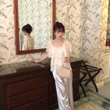 Rose Candy Summer Rose Cottage Princess Lace Cami and Mini Shawl Set